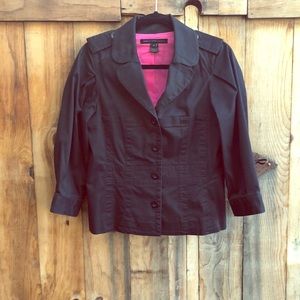 Marc by Marc Jacobs Black 3/4 sleeve jacket.